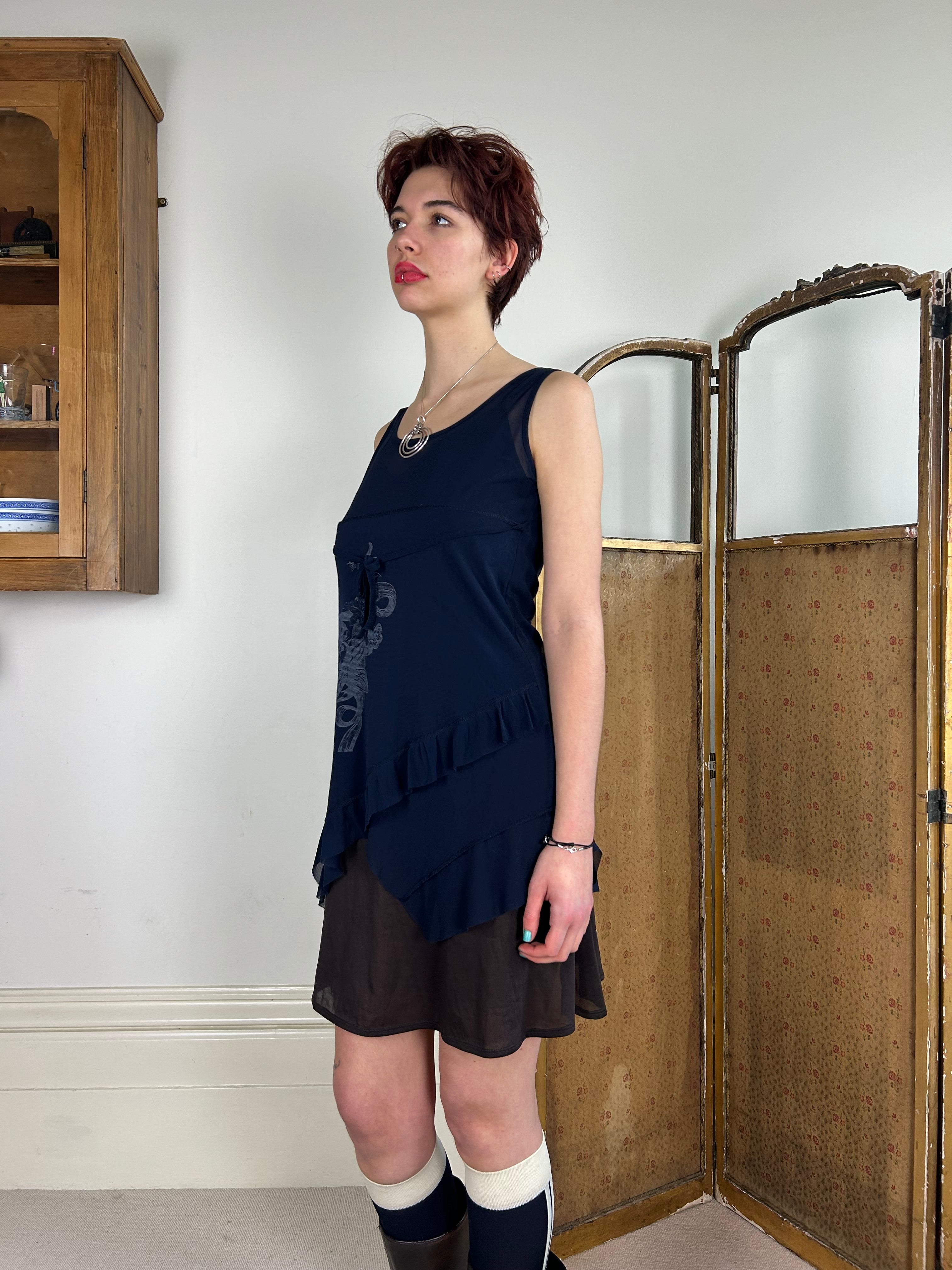 2 layer whimsical dress