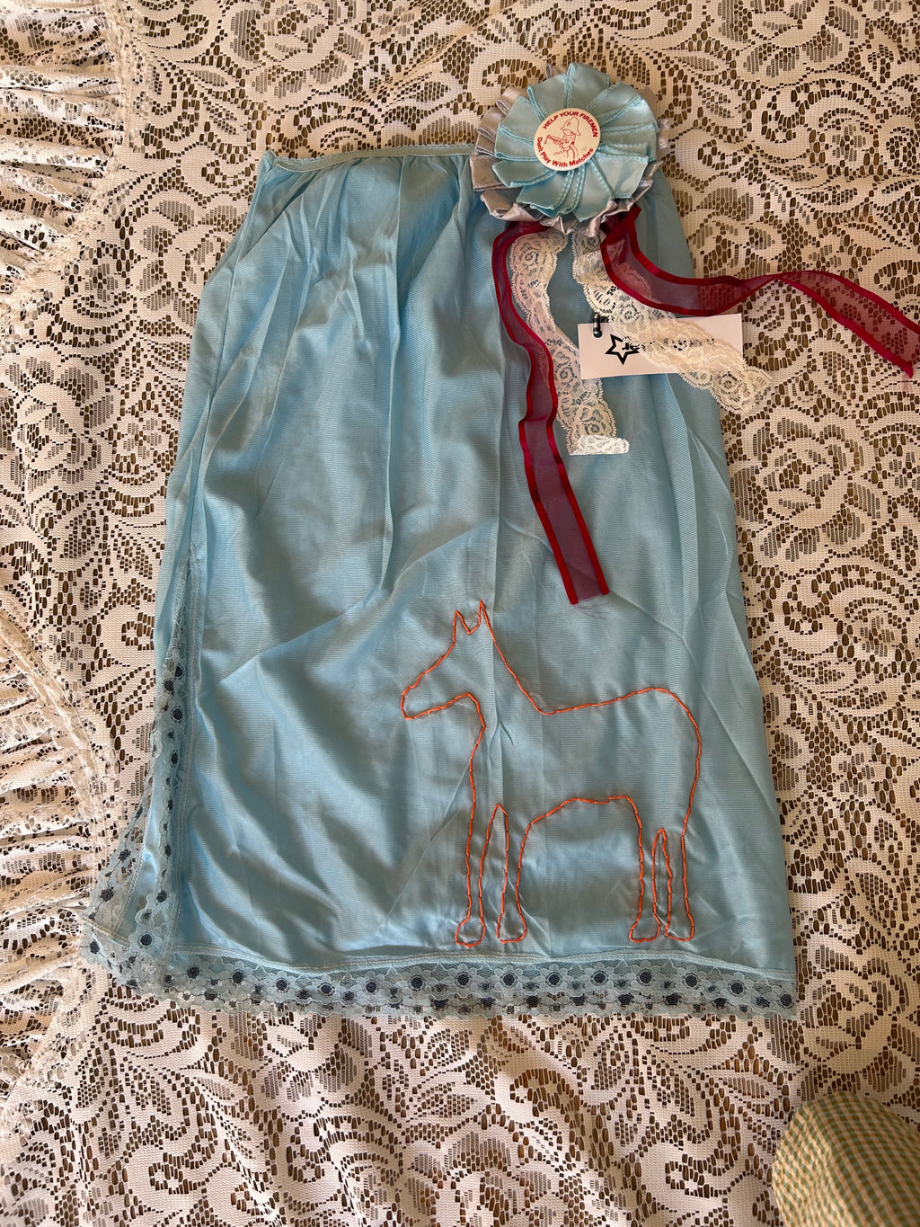 Horsegirl 005 Vintage Slip Skirt
