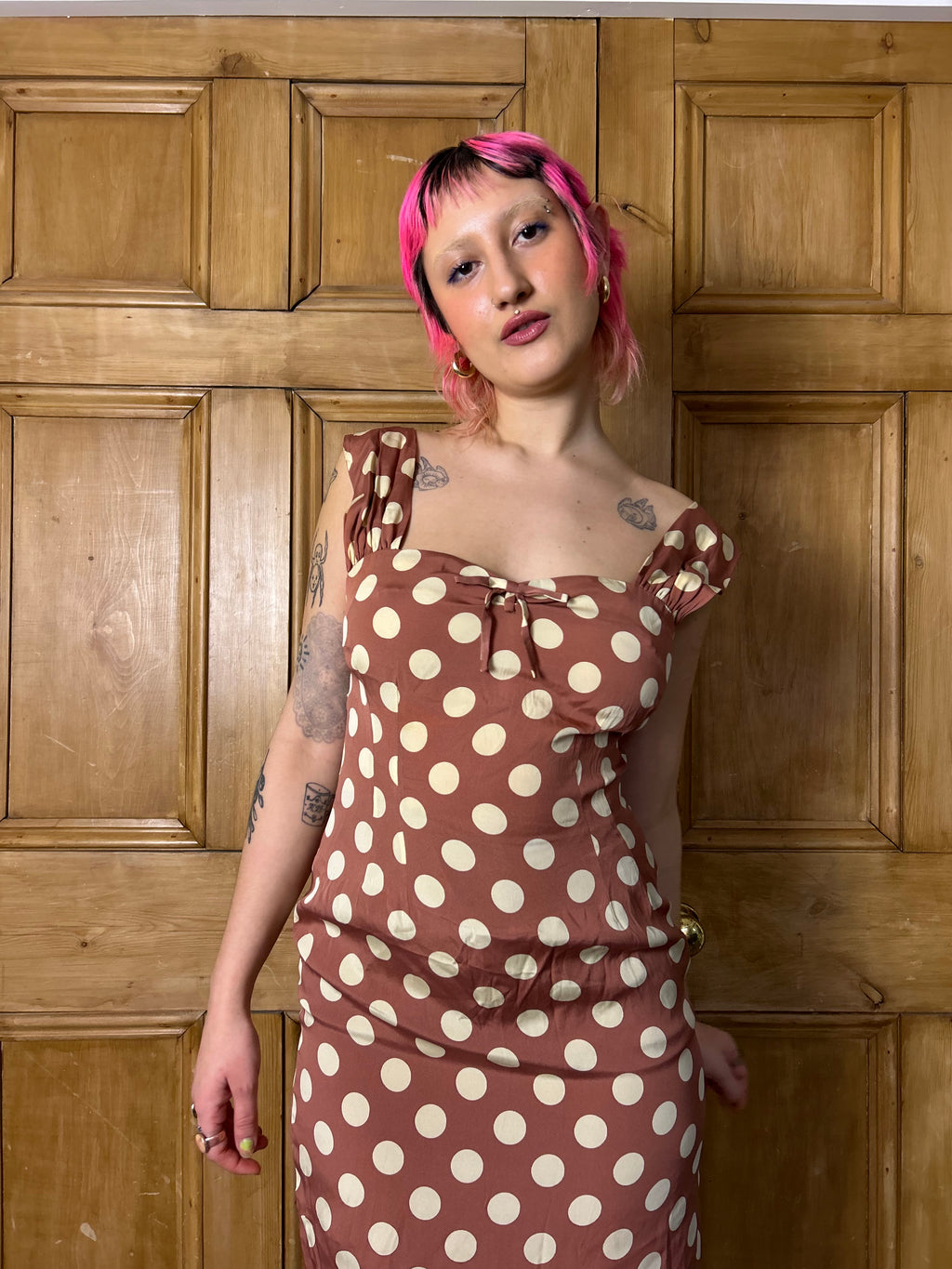 Vintage Polka Dot Dress