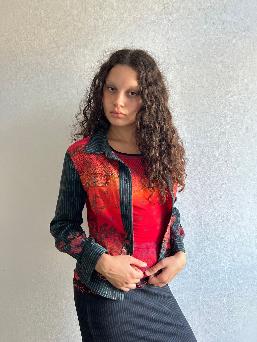 Whimsical Button Up Jacket