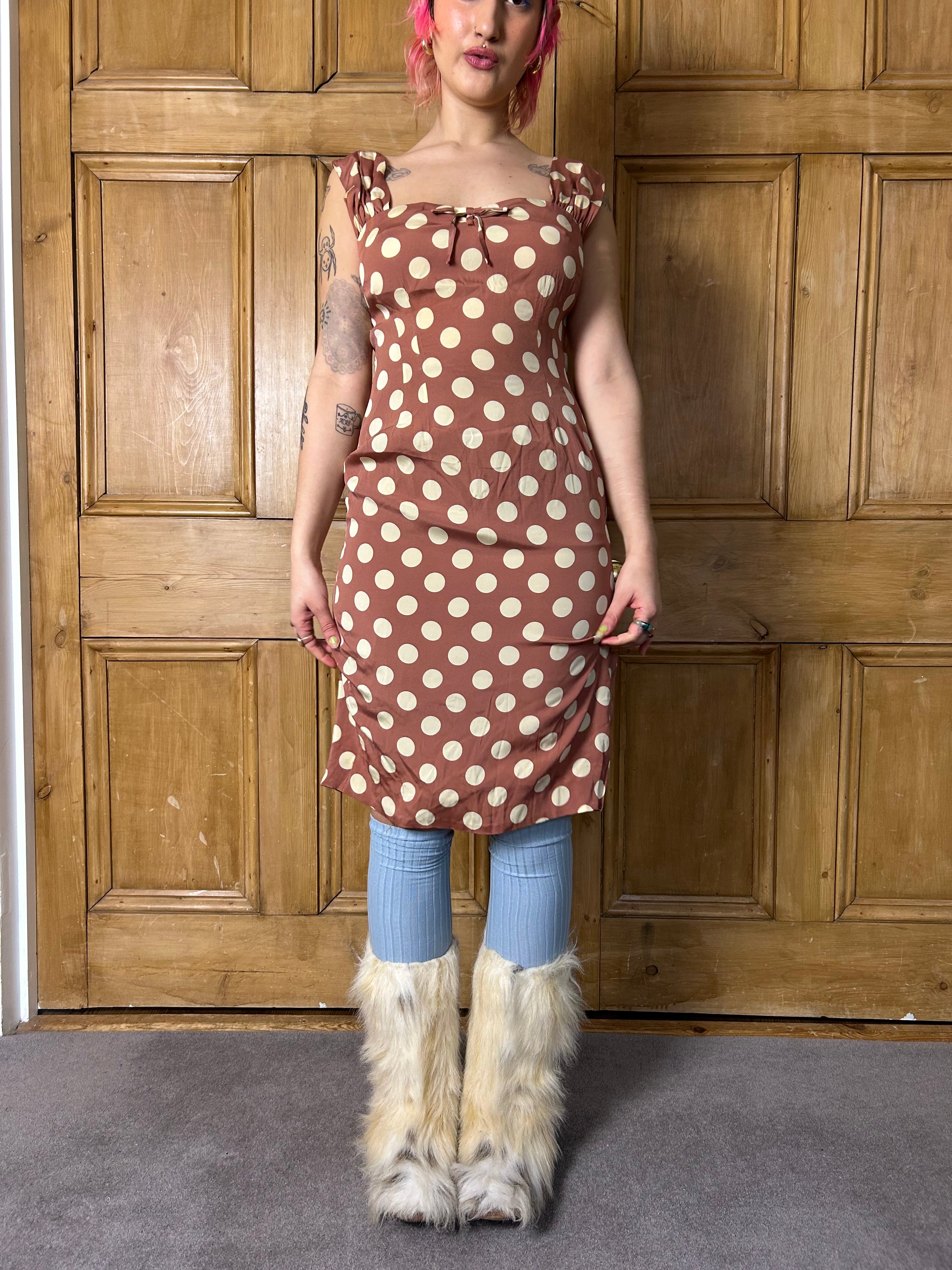 Vintage Polka Dot Dress