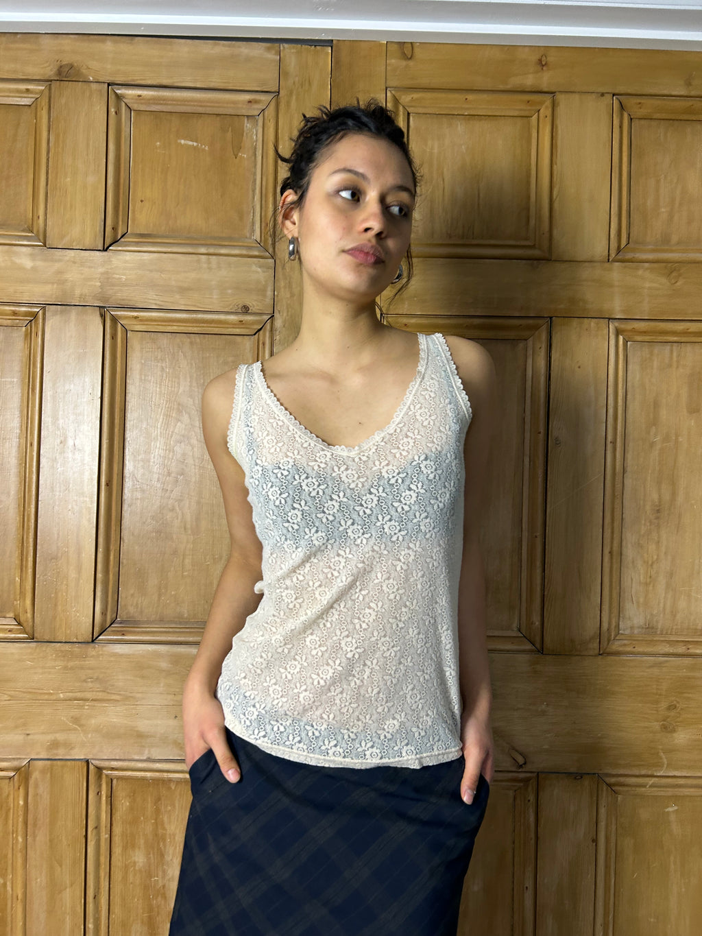 Vintage Lace Tank Top