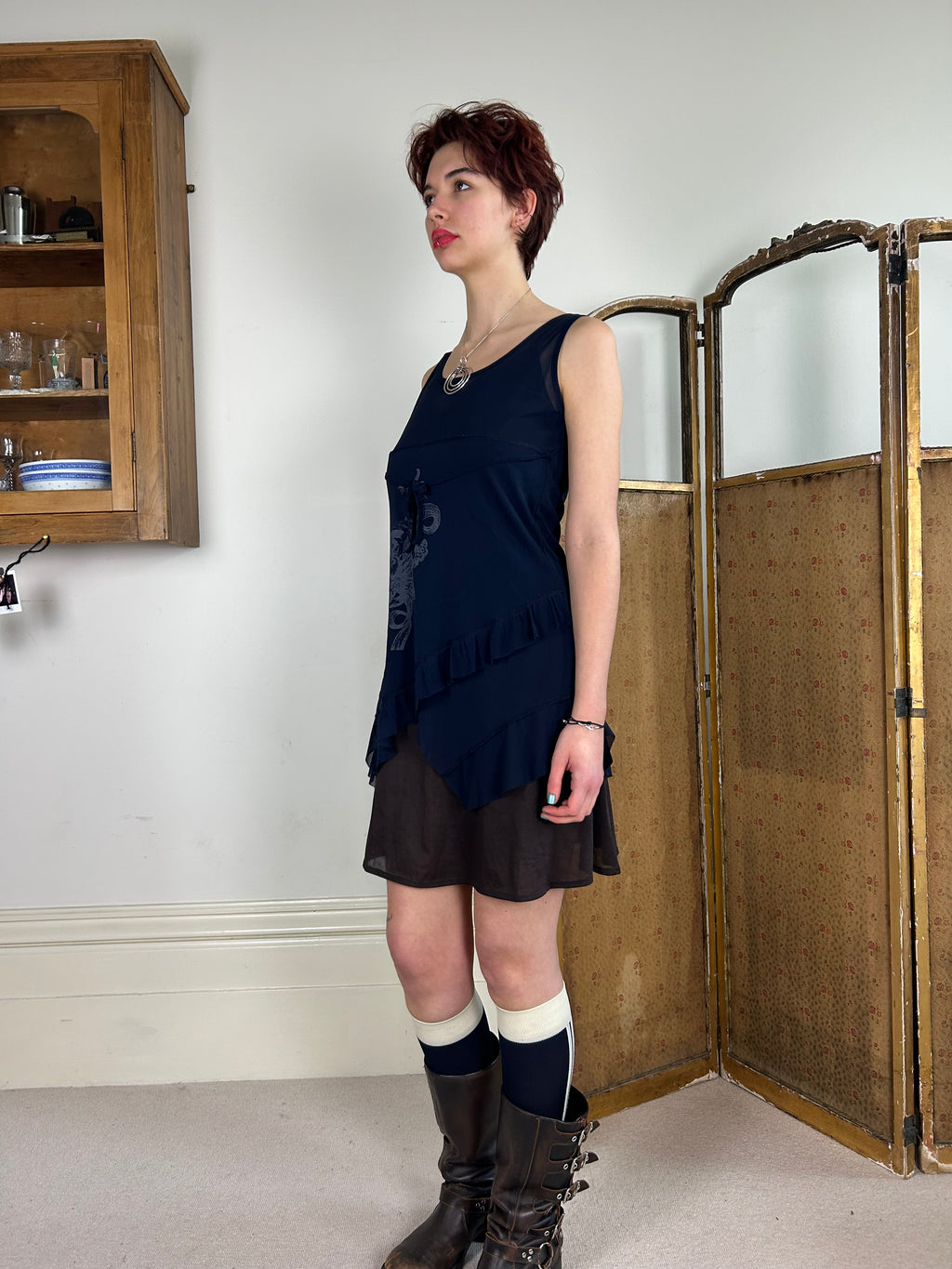 2 layer whimsical dress