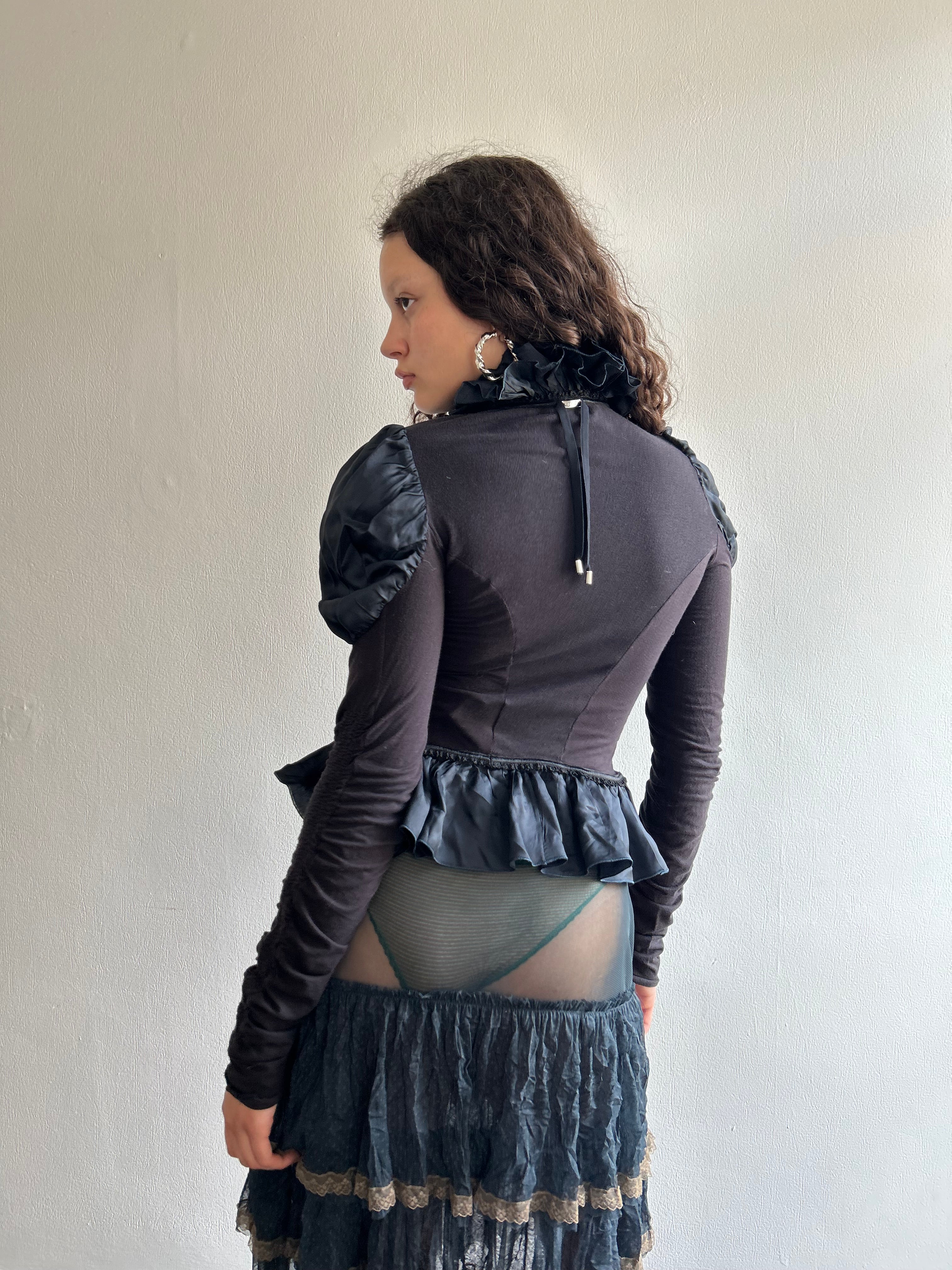 HIGH Victorian Style Blouse