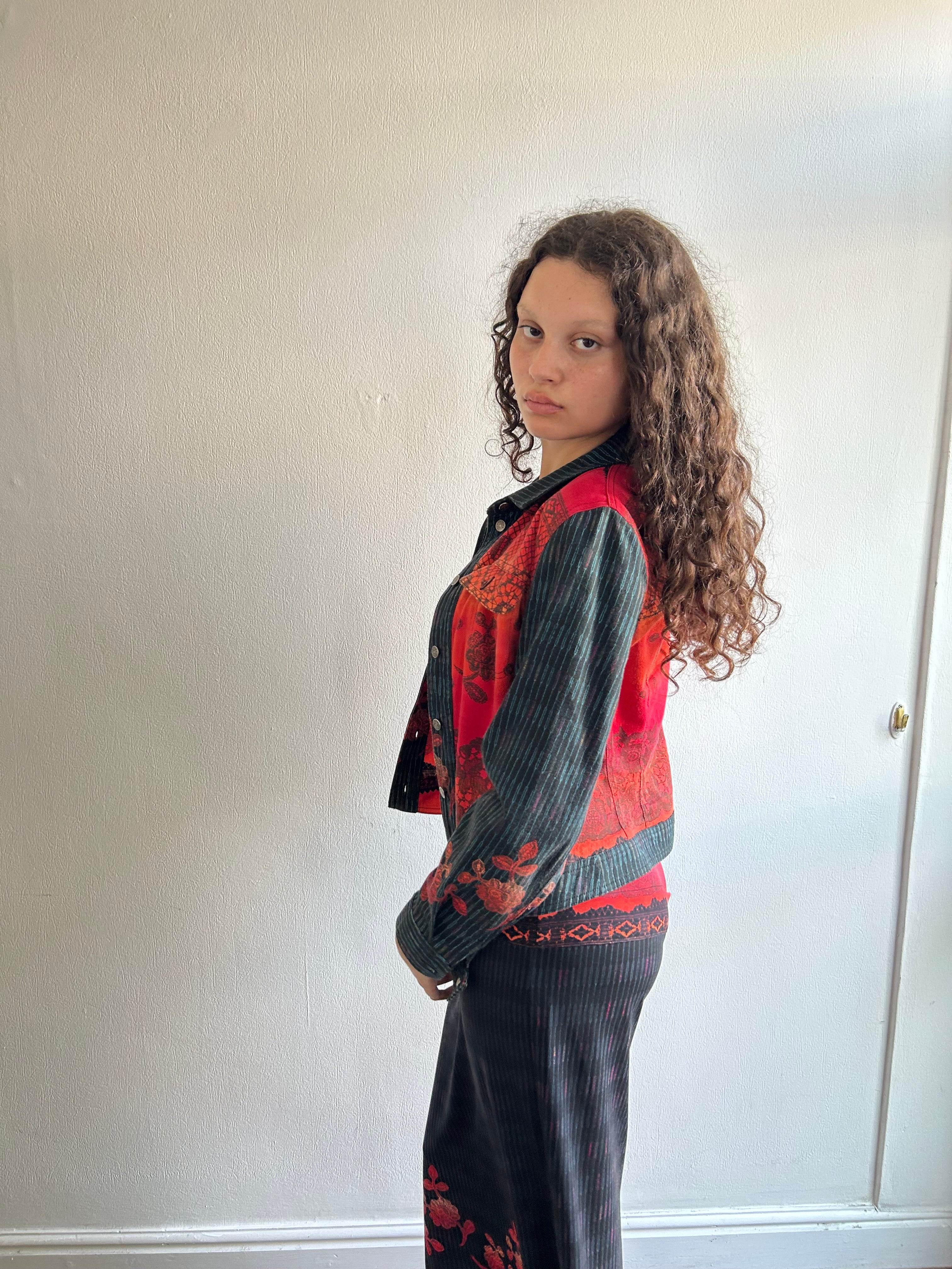 Whimsical Button Up Jacket