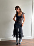 Black Sheer Dress