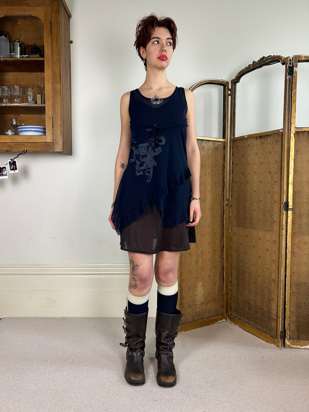 2 layer whimsical dress