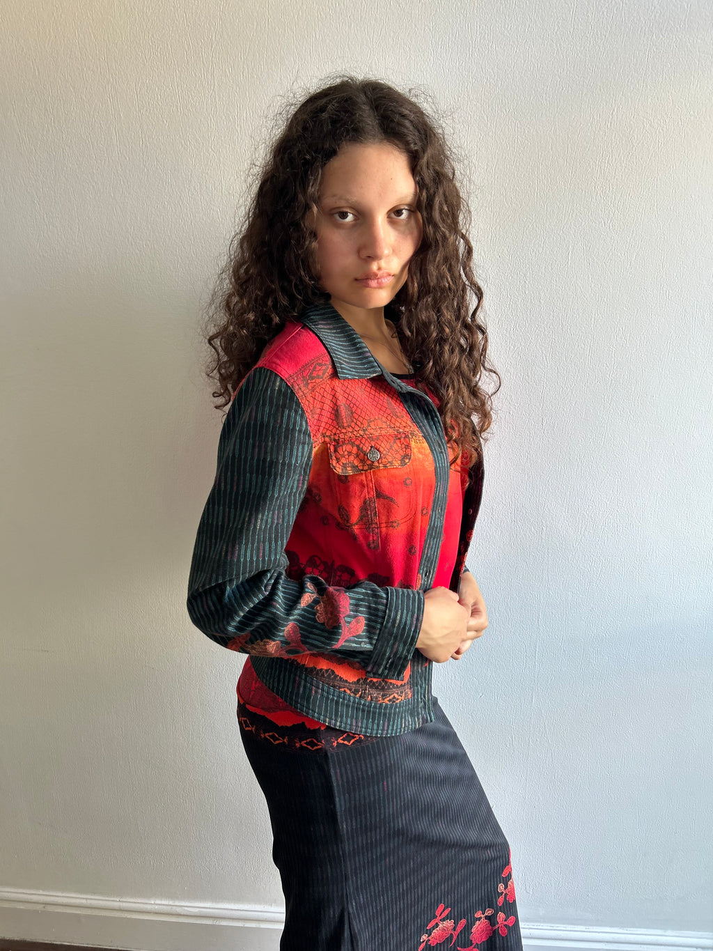 Whimsical Button Up Jacket