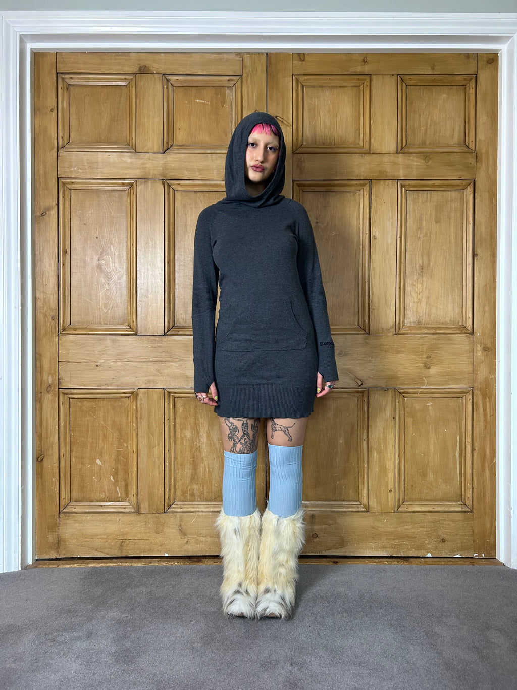 Hooded ‘Bench’ Dress