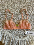 Rose Stripe Vintage Bra