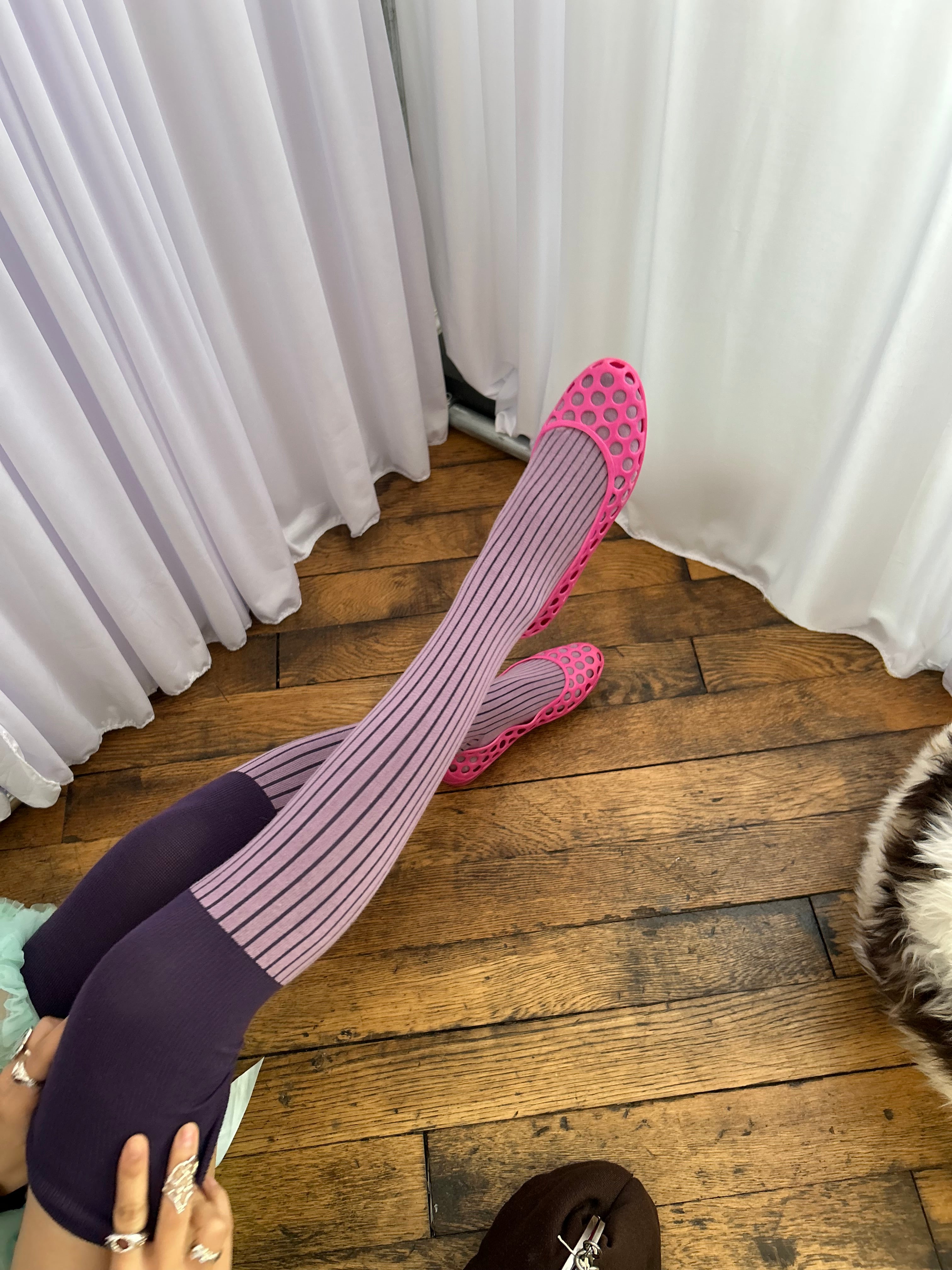 Pink Jelly Shoes