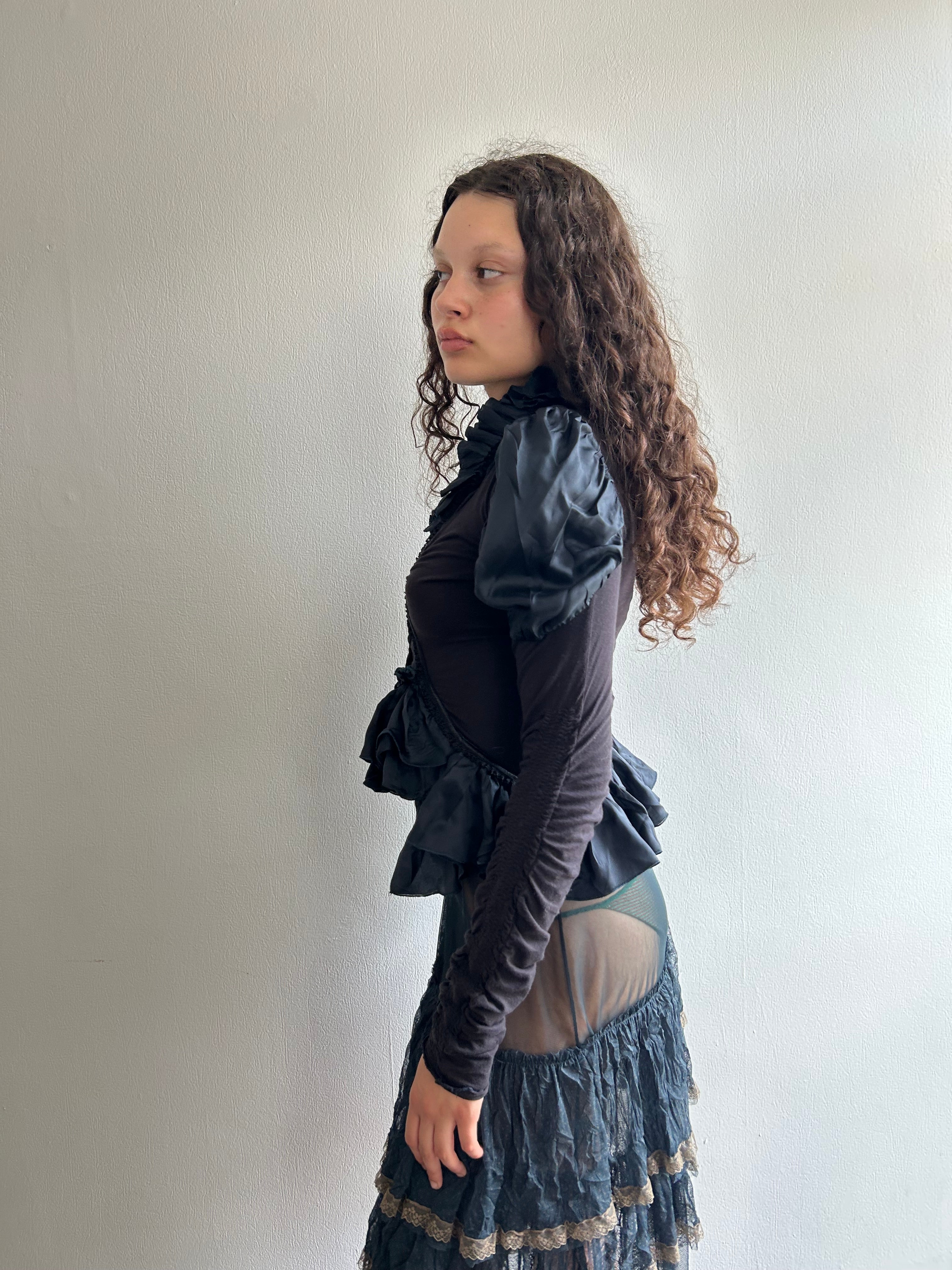 HIGH Victorian Style Blouse