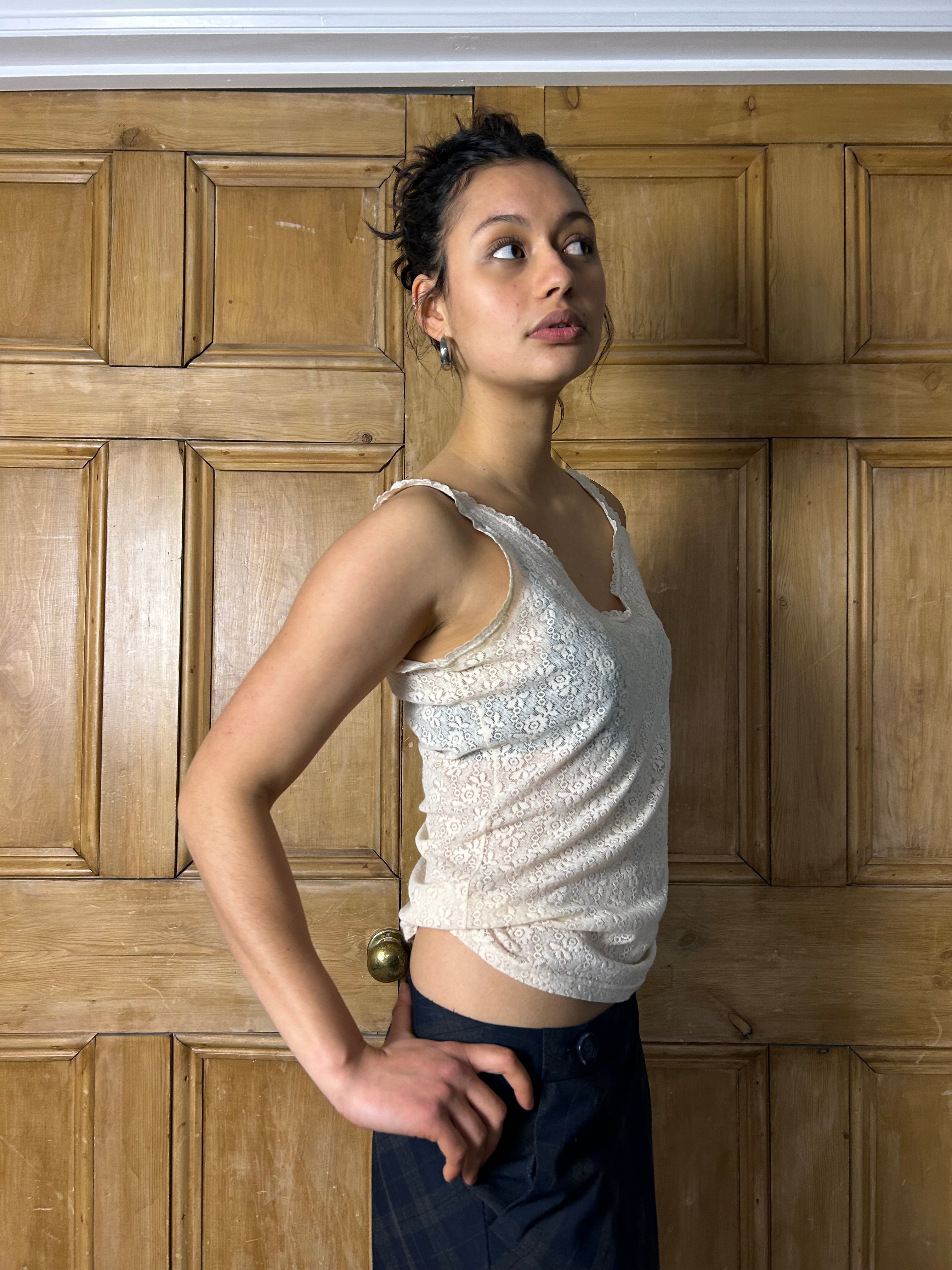 Vintage Lace Tank Top