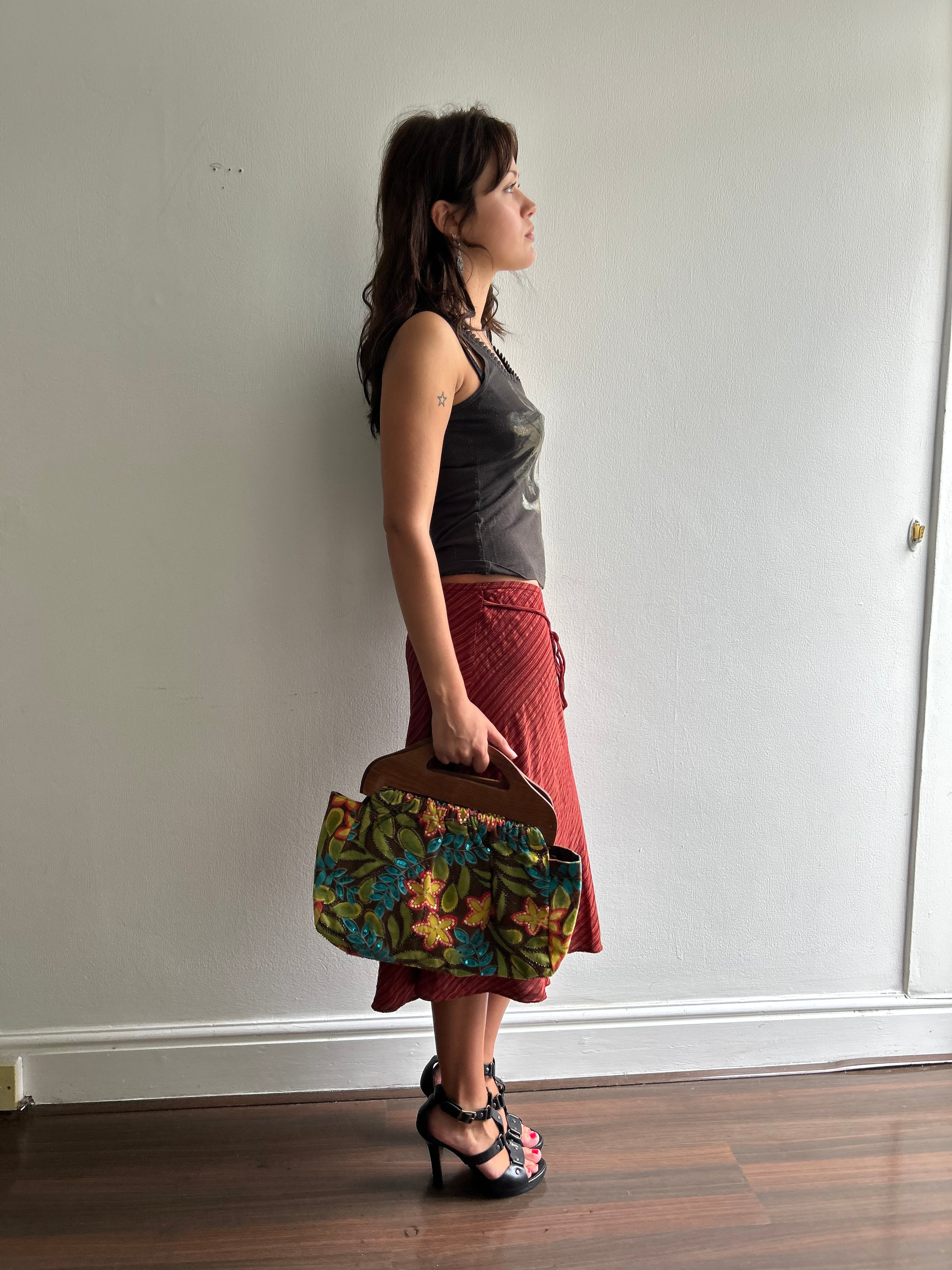 Gorgeous Beaded Floral Bag