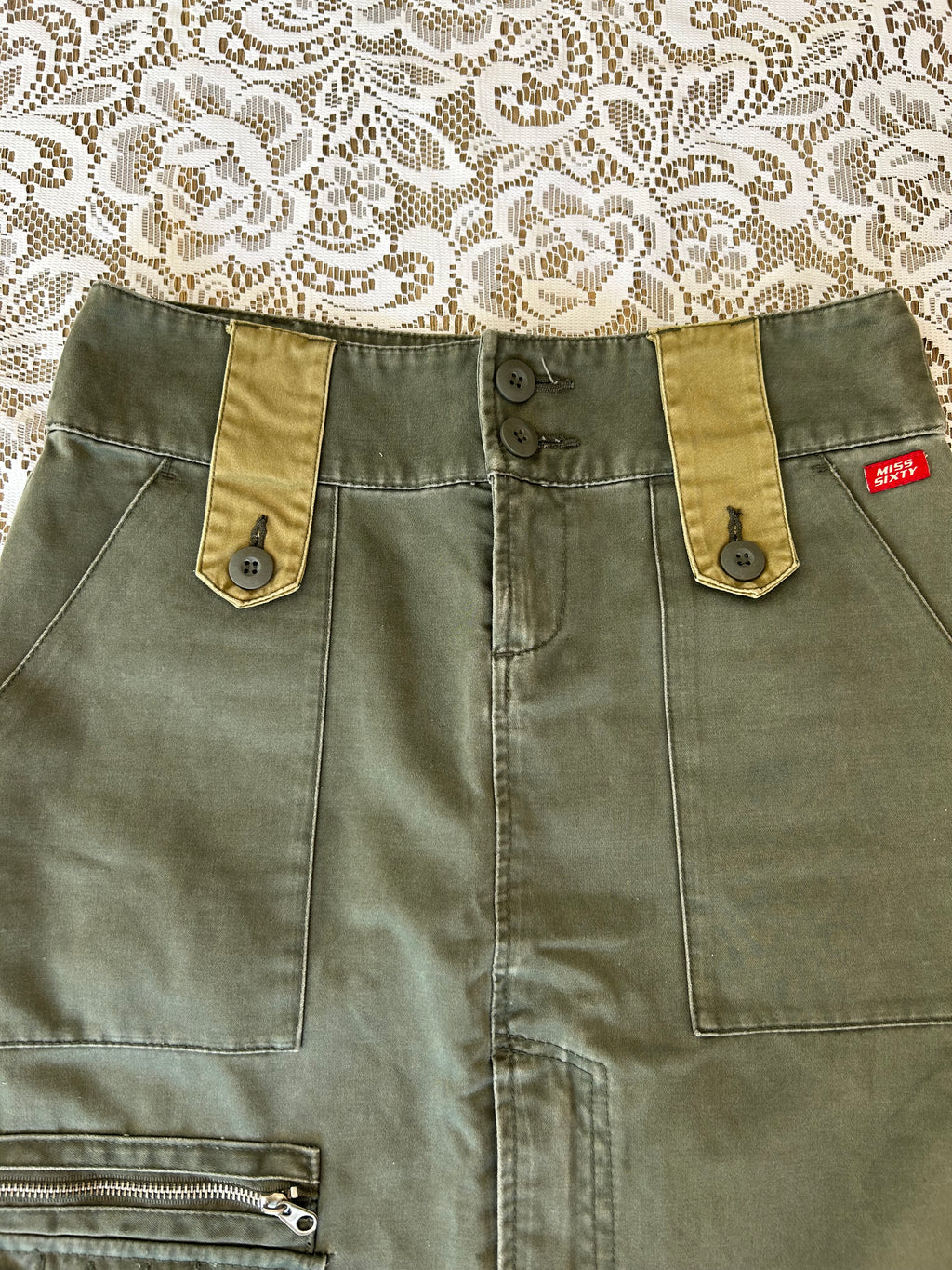 Miss Sixty Cargo Skirt