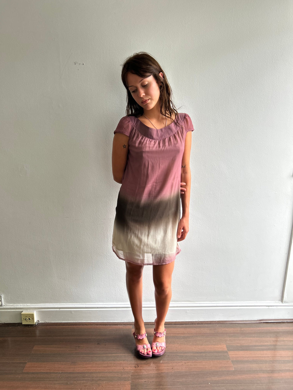 Vintage Gradient Dress