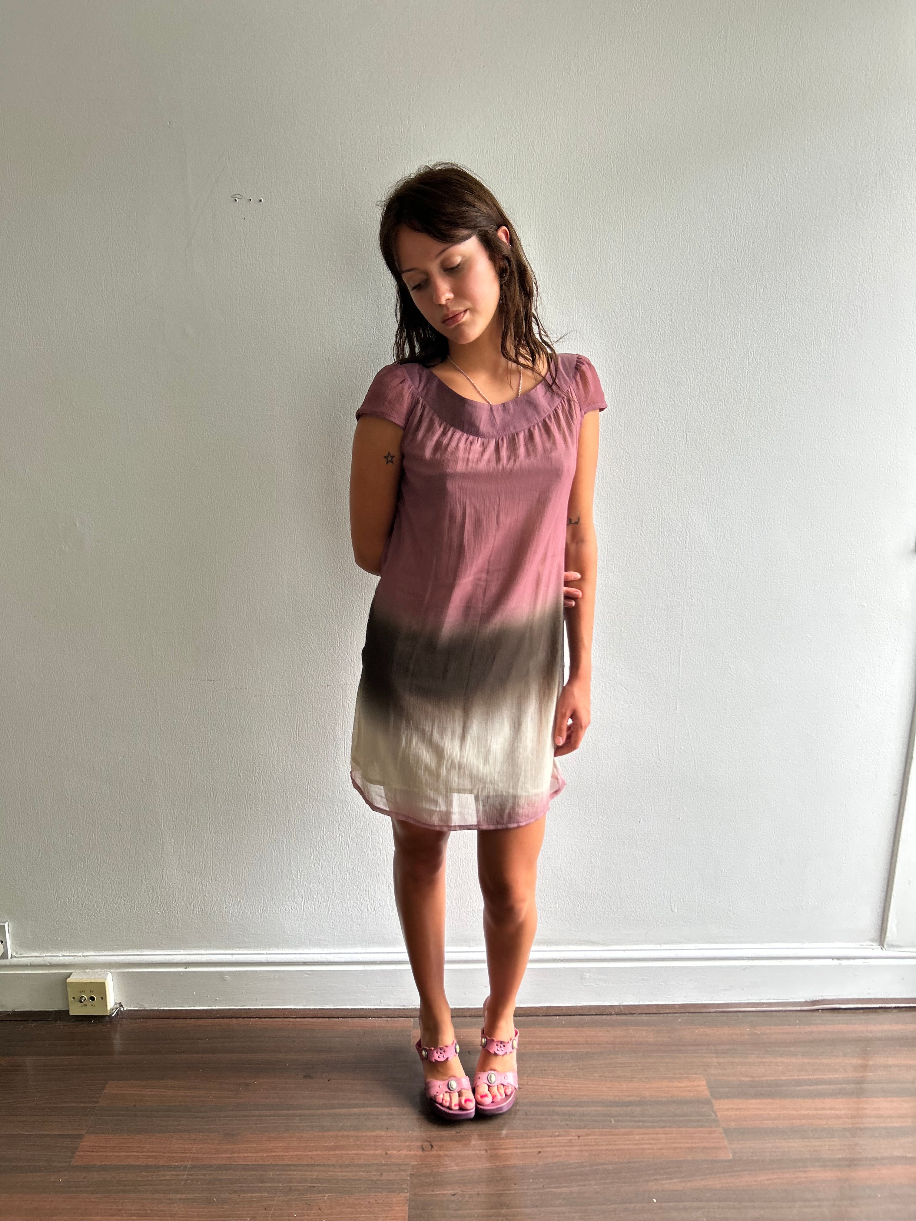 Vintage Gradient Dress