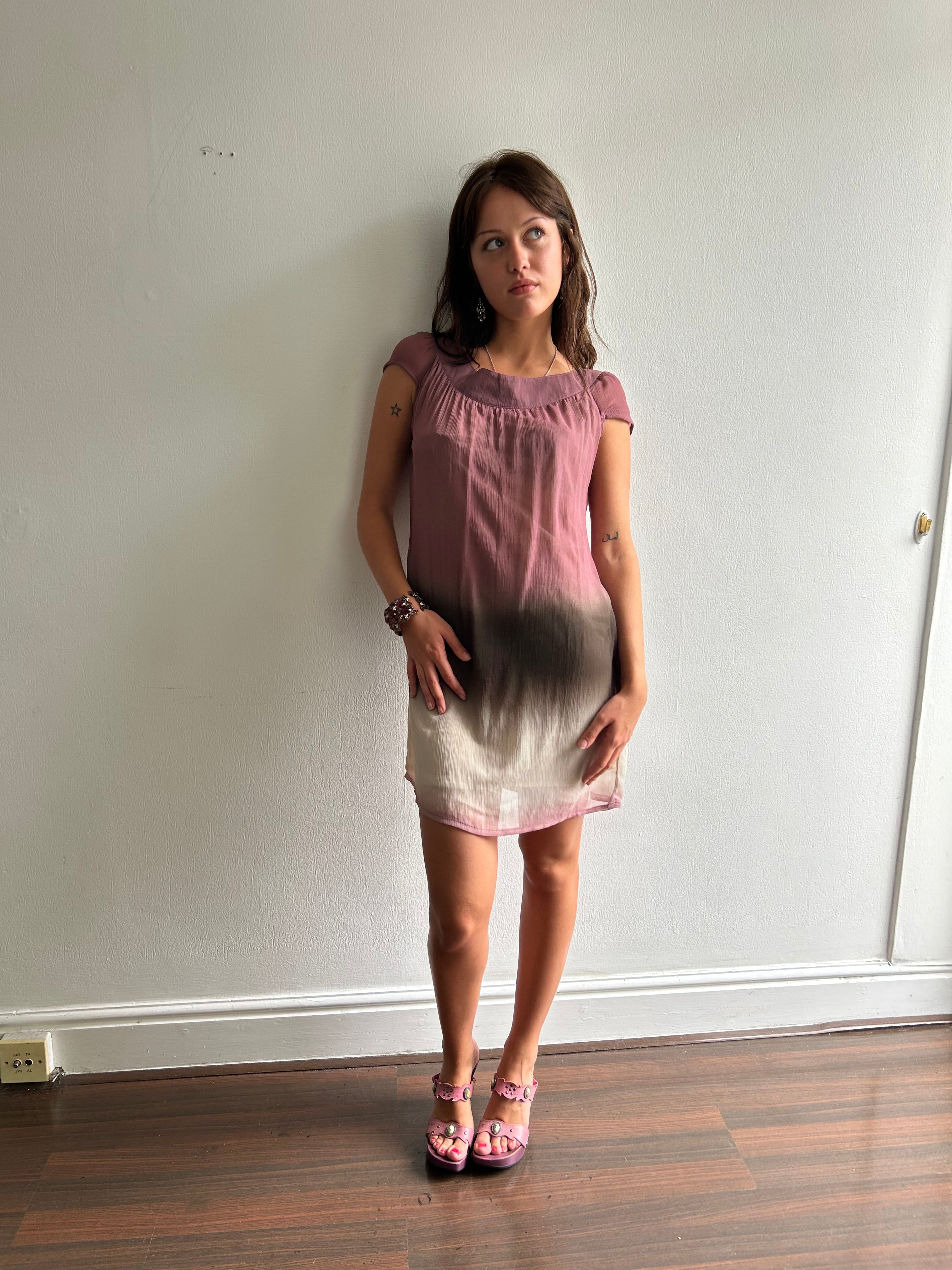 Vintage Gradient Dress