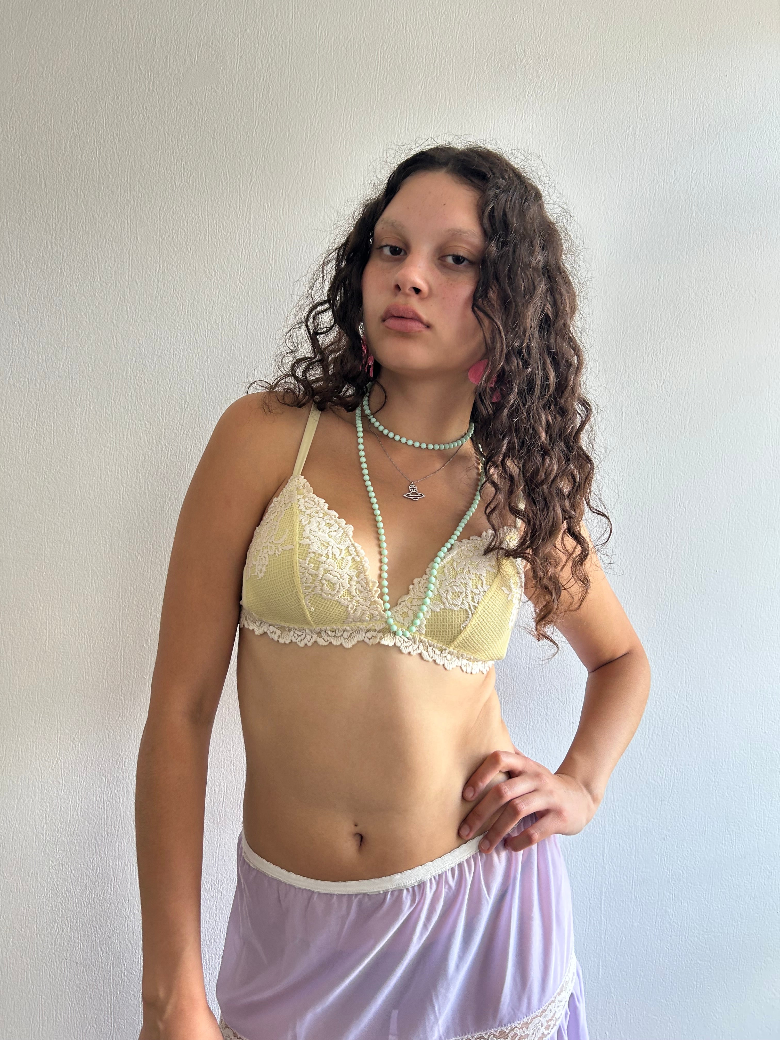 Butter Yellow Bra