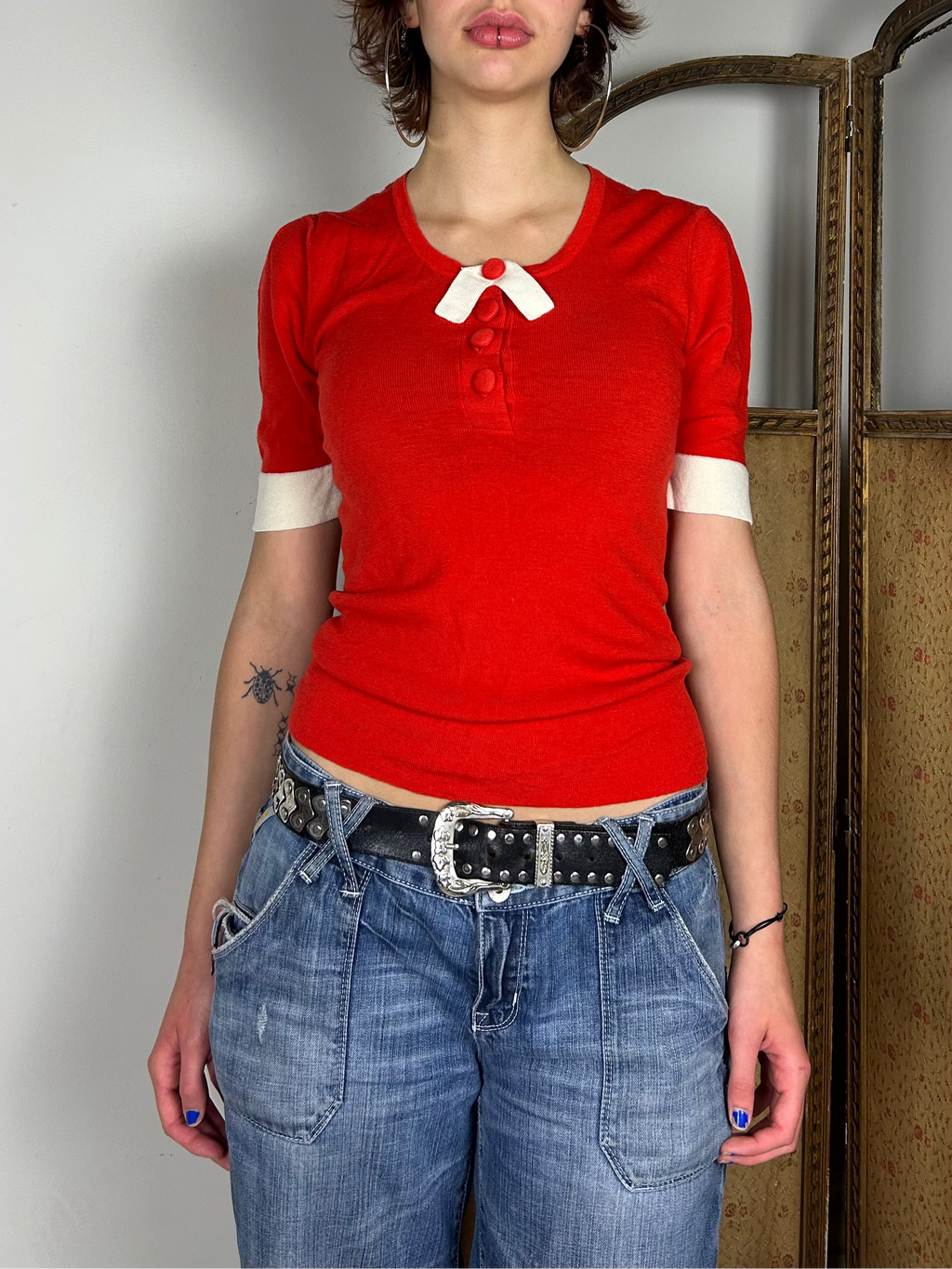 Sonia by Sonia Rykiel Red Top