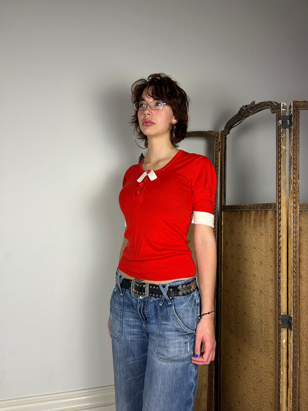 Sonia by Sonia Rykiel Red Top