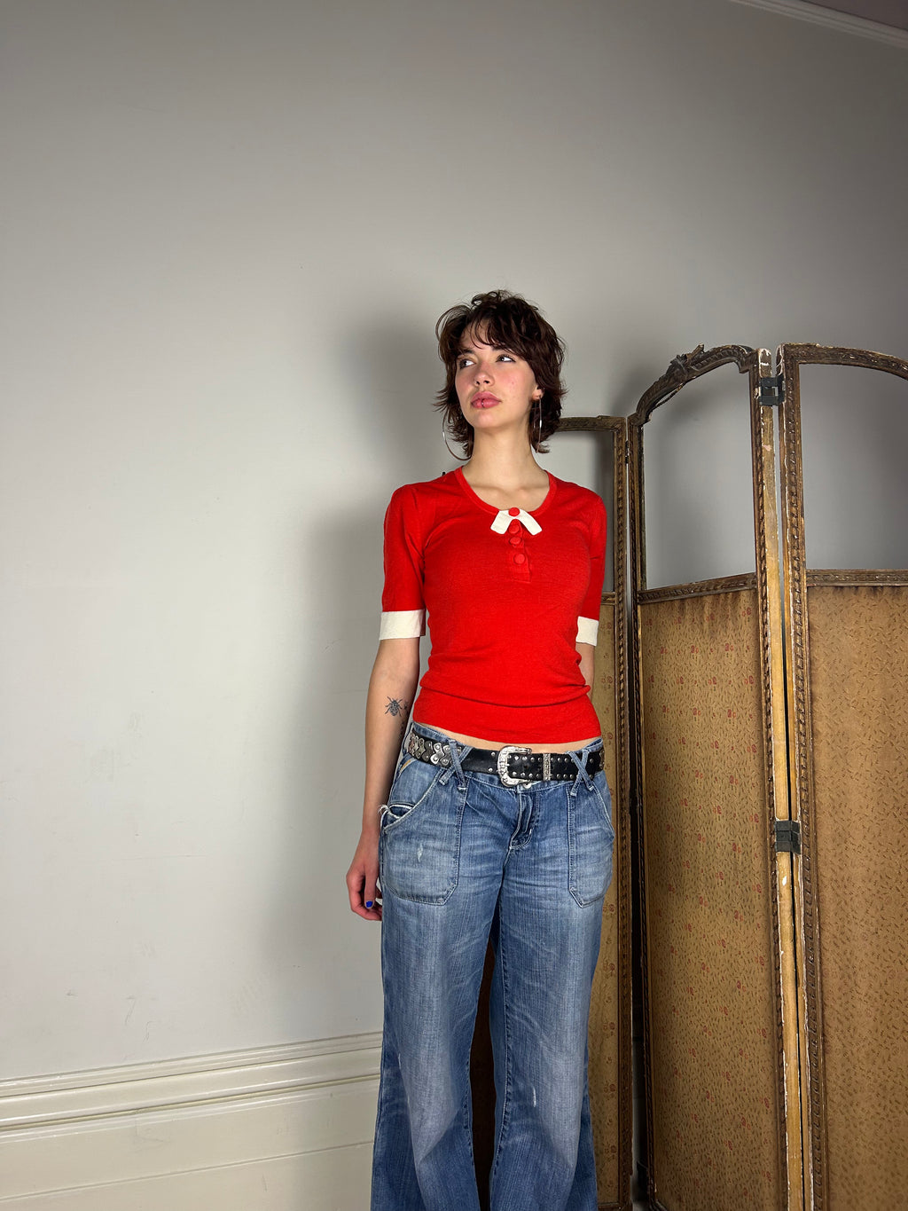 Sonia by Sonia Rykiel Red Top