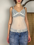 Baby Blue Lingerie Cami