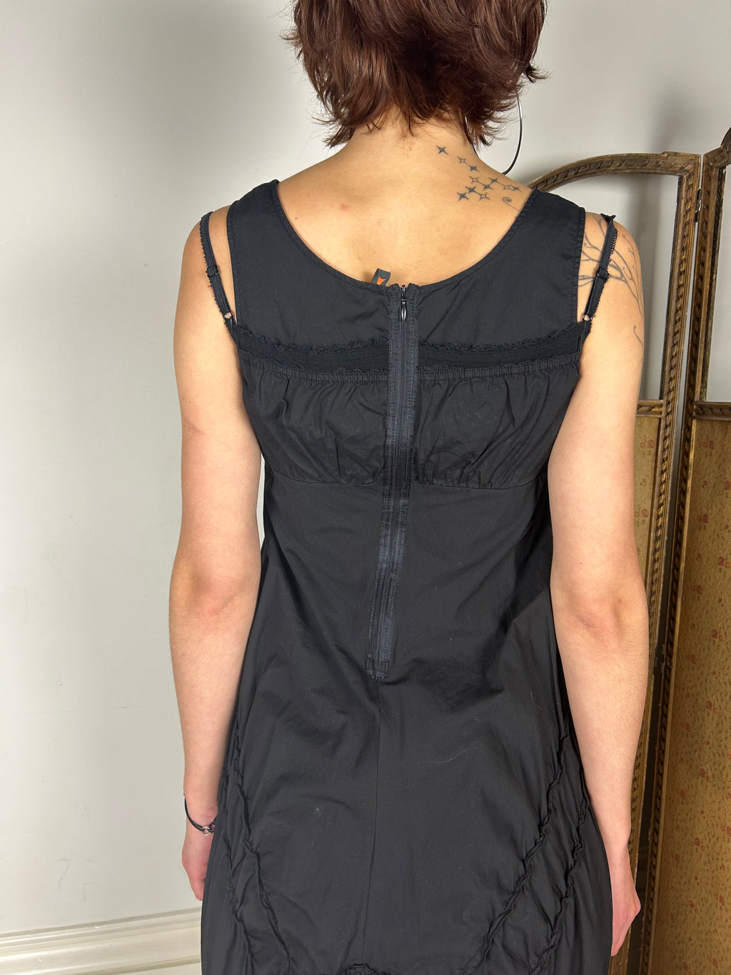 Cop Copine Black Buckle Dress