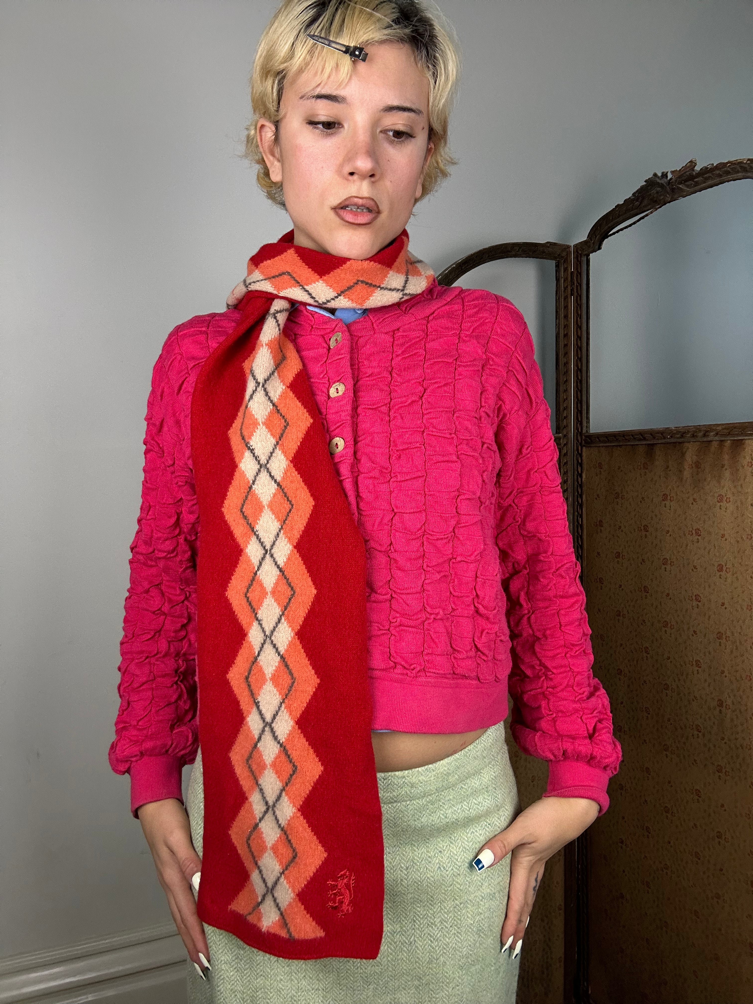 Pringle Argyle Scarf