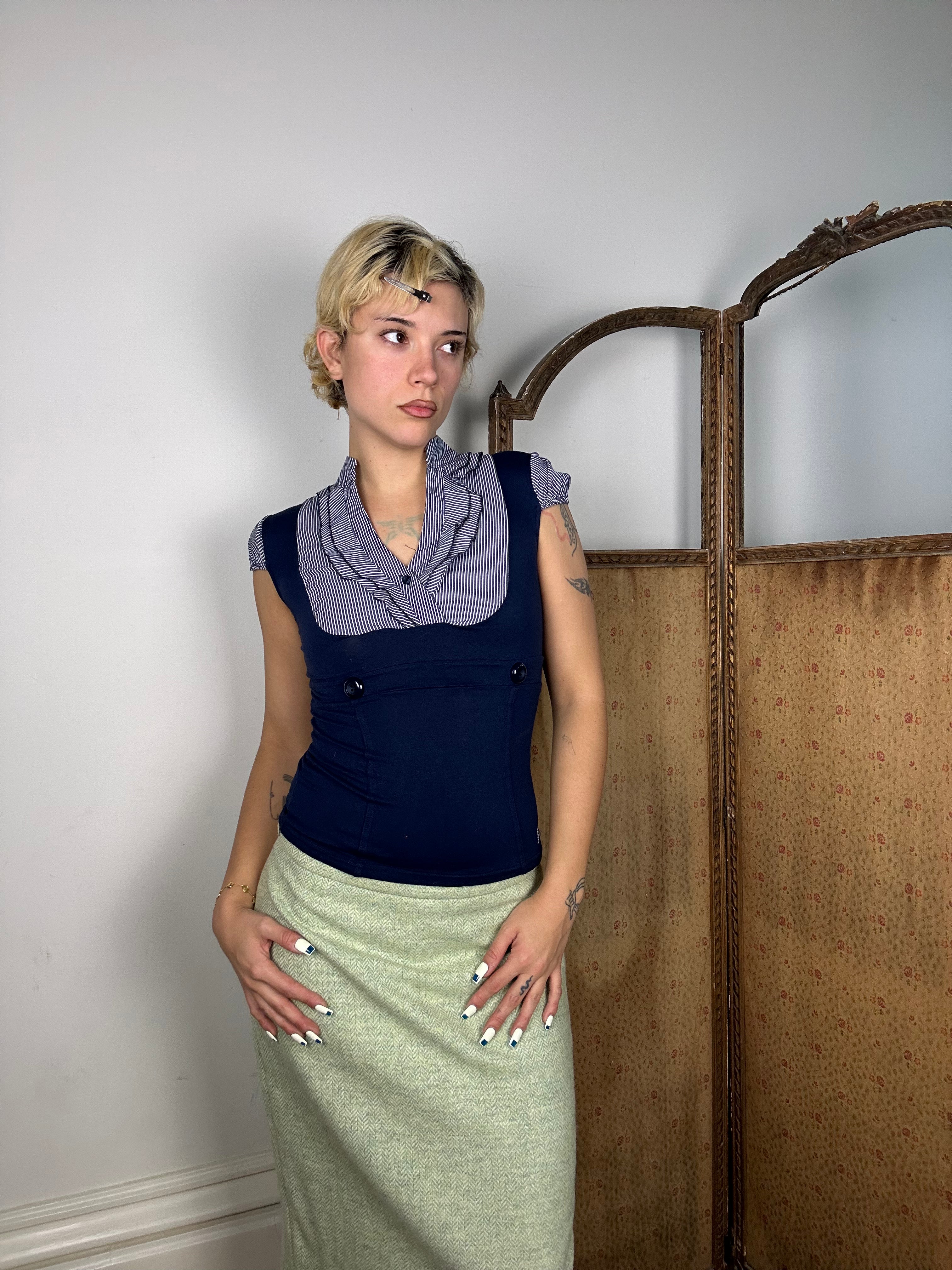 Vintage Sailor Style Shirt