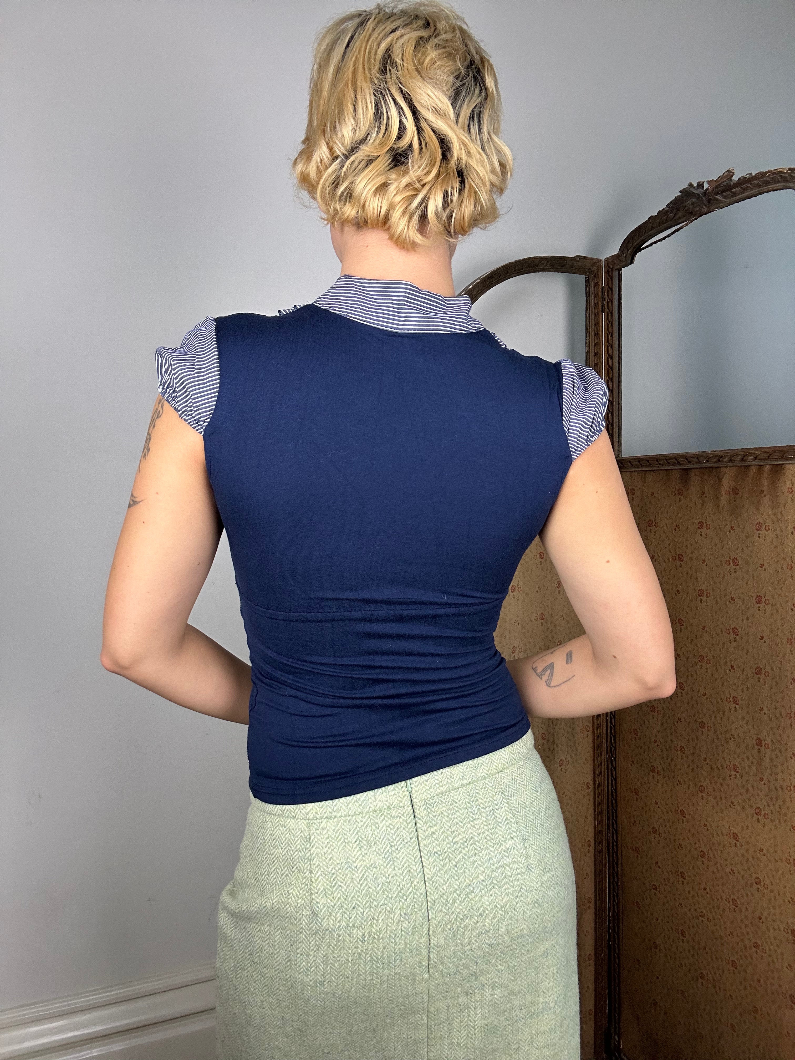 Vintage Sailor Style Shirt