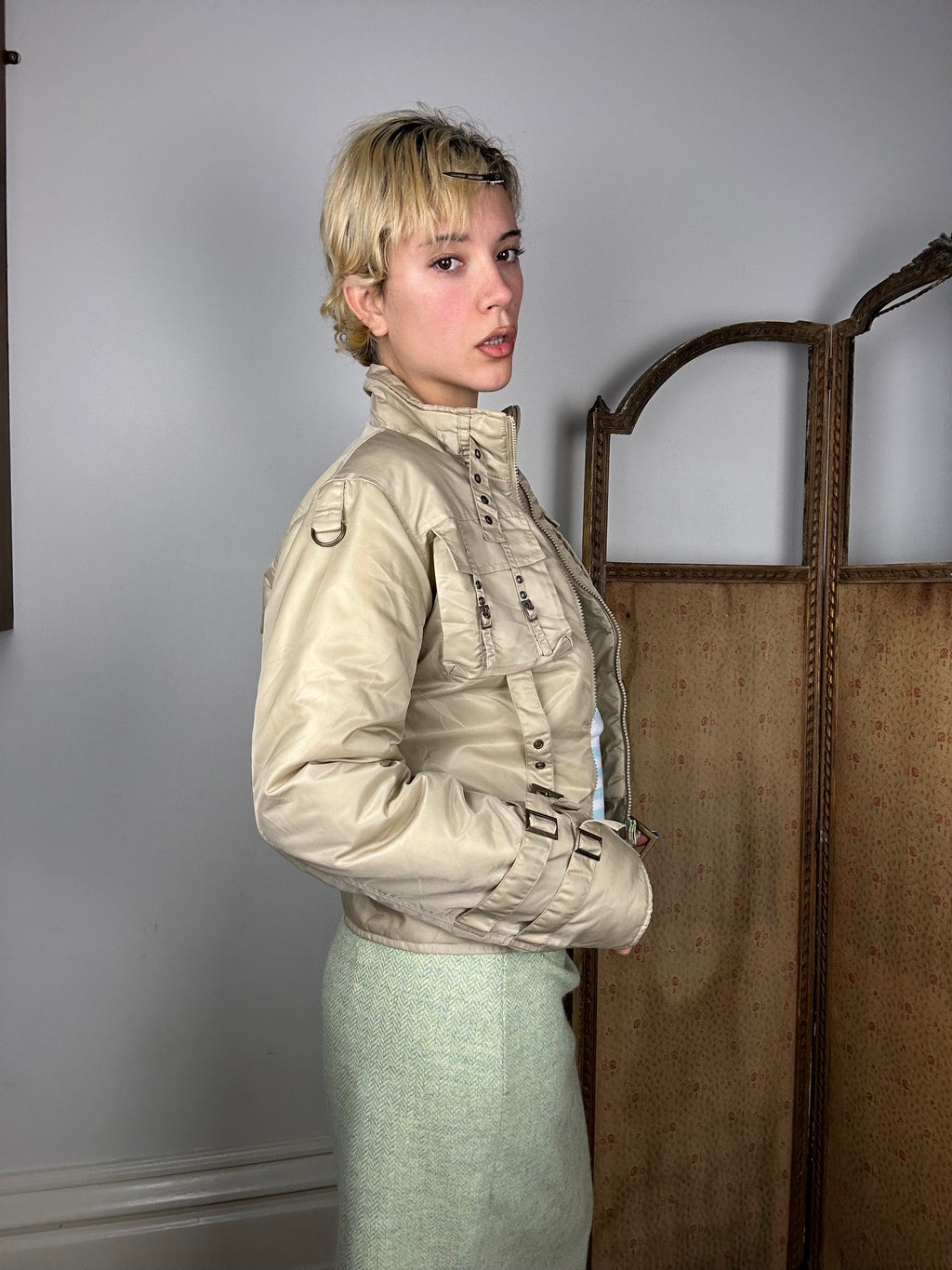 Vintage Buckle Jacket