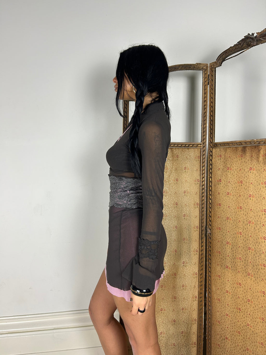 Vintage Mesh Dress