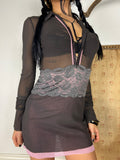 Vintage Mesh Dress