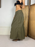 Green Maxi Skirt