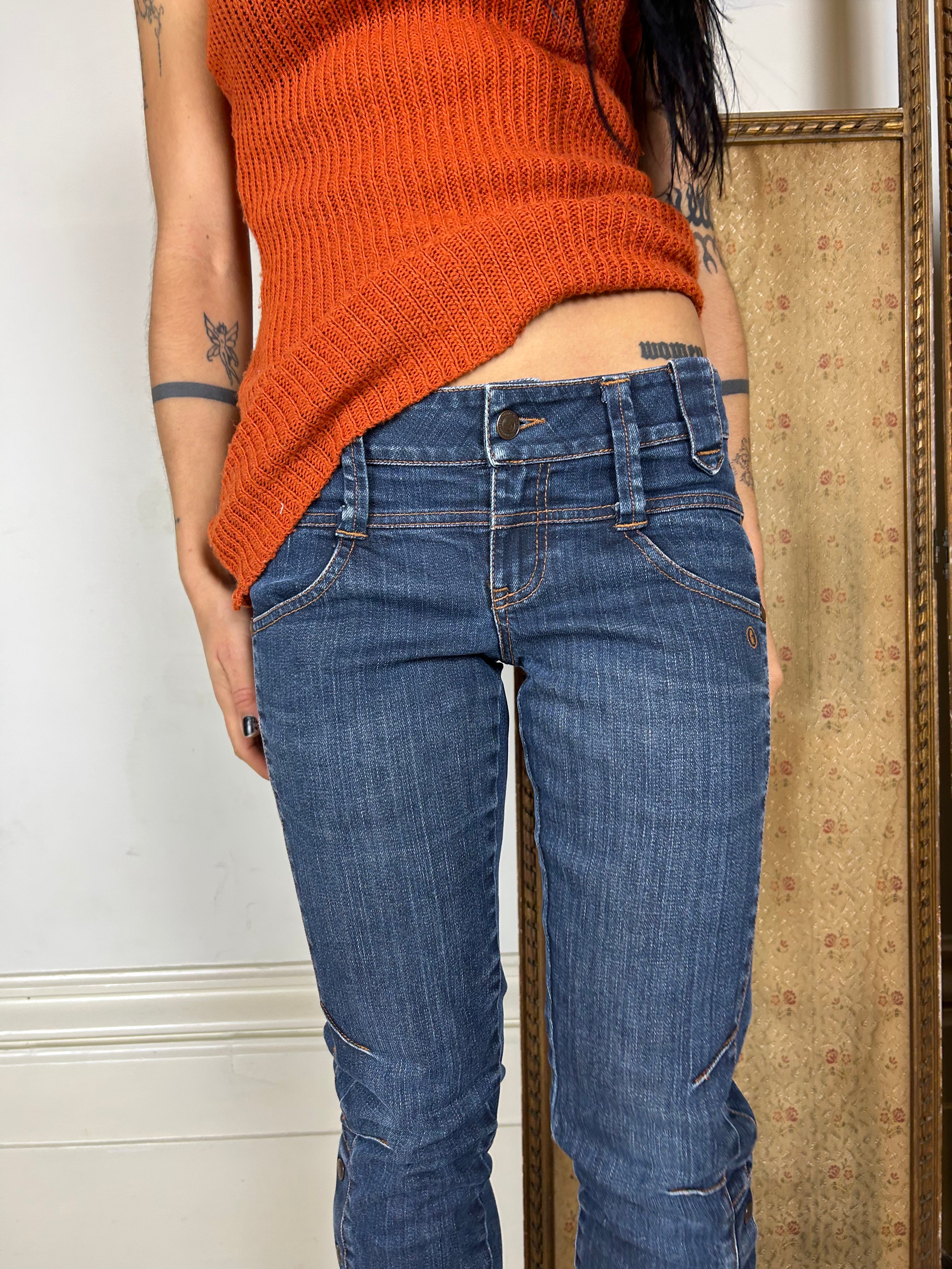 Dark Wash Denim Jeans