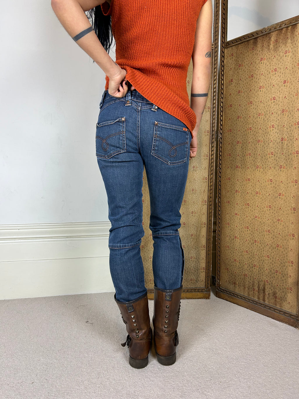 Dark Wash Denim Jeans