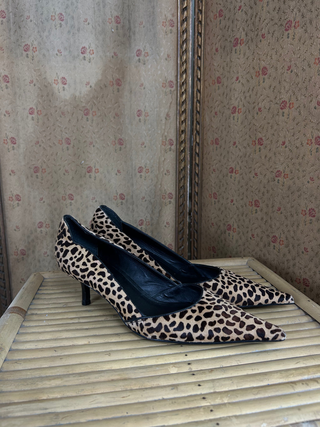 Leopard Kitten Heels