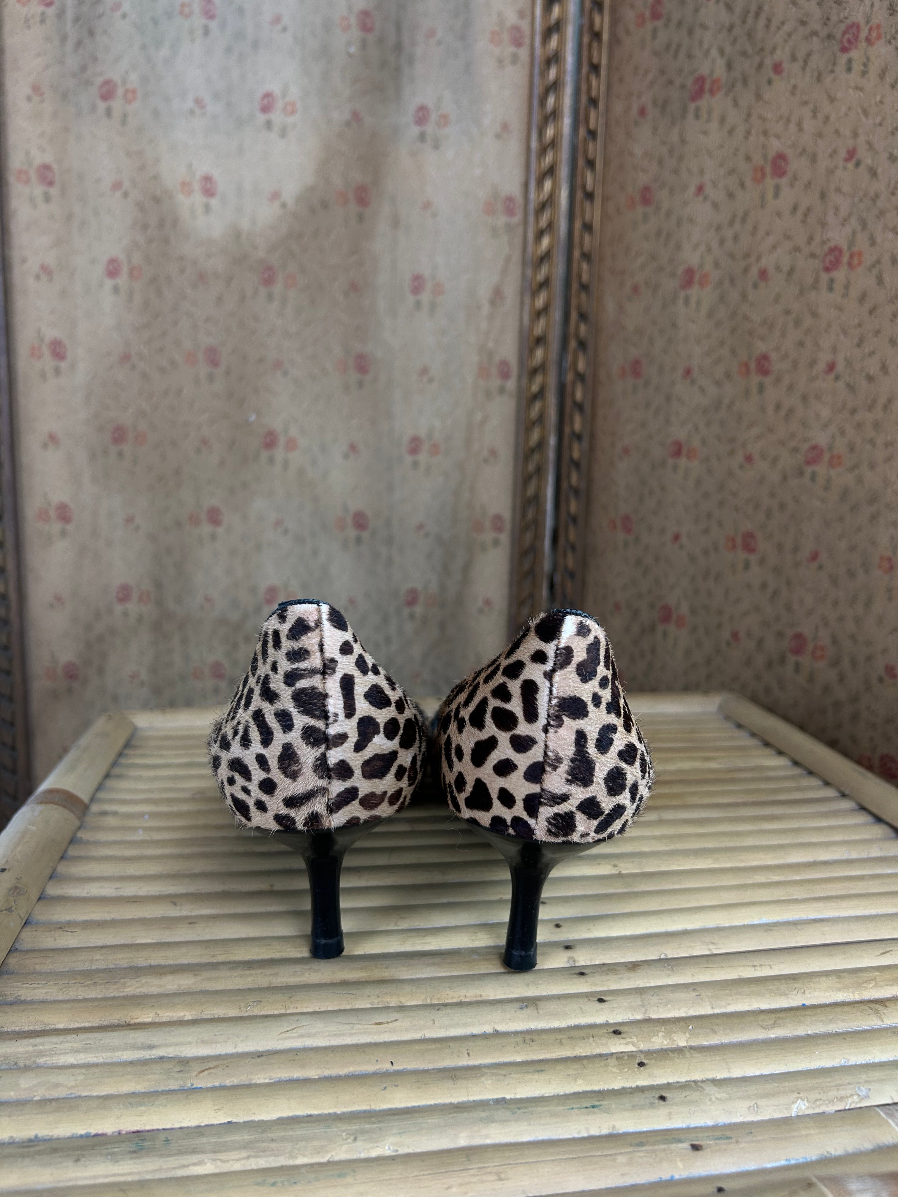 Leopard Kitten Heels